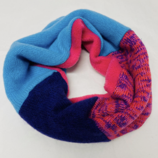 Turquoise Stripe Neck Warmer