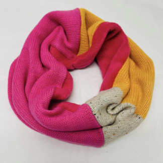 Pink Stripe Neck Warmer