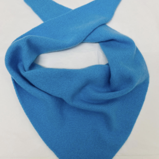 Cloud Blue Triangle Scarf